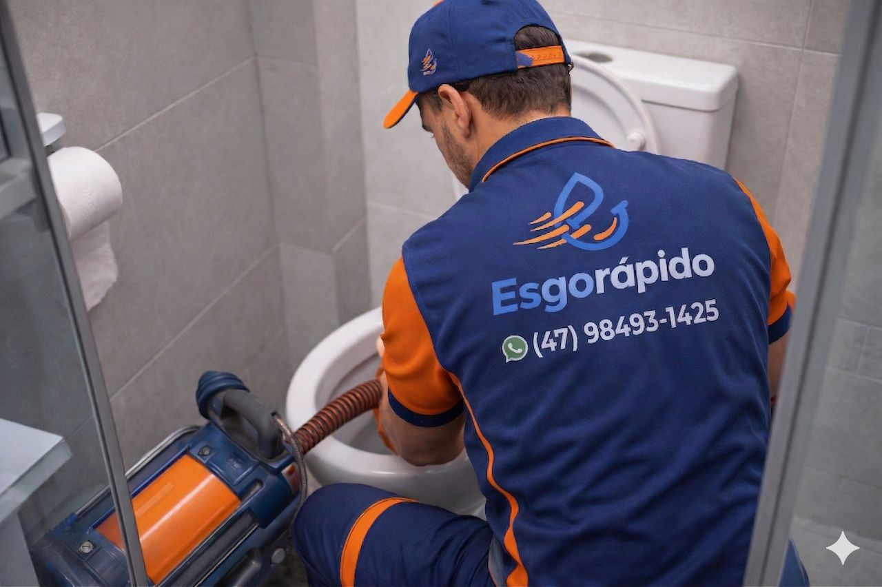 Desentupir Vaso Sanitário em Guaramirim